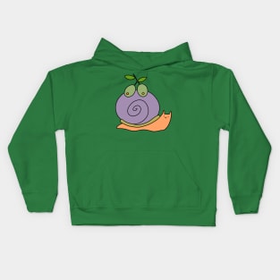 Olive Snail Kids Hoodie